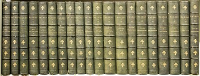Lot 147 - Balzac, Honore de. Oeuvres Completes, 20 volumes, Paris, 1870