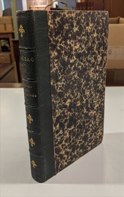 Lot 147 - Balzac, Honore de. Oeuvres Completes, 20 volumes, Paris, 1870