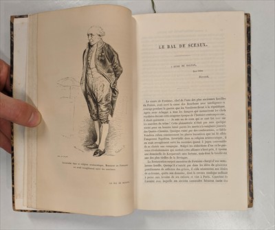 Lot 147 - Balzac, Honore de. Oeuvres Completes, 20 volumes, Paris, 1870