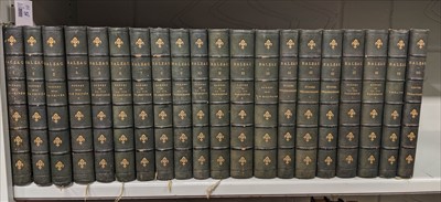 Lot 147 - Balzac, Honore de. Oeuvres Completes, 20 volumes, Paris, 1870