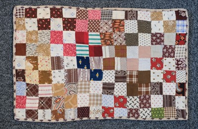 Lot 181 - Quilts. A Victorian patchwork quilt, and others