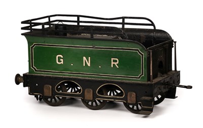 Lot 168 - Model Locomotive. A fine scratch built model of a G.N.R. locomotive