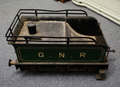 Lot 168 - Model Locomotive. A fine scratch built model of a G.N.R. locomotive