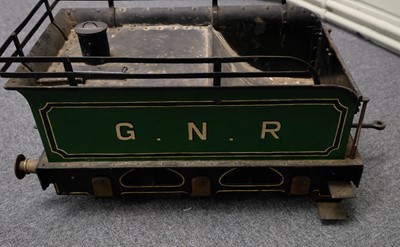 Lot 168 - Model Locomotive. A fine scratch built model of a G.N.R. locomotive