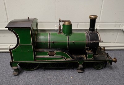 Lot 168 - Model Locomotive. A fine scratch built model of a G.N.R. locomotive