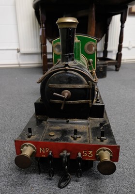 Lot 168 - Model Locomotive. A fine scratch built model of a G.N.R. locomotive