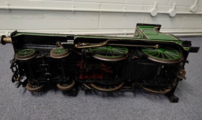 Lot 168 - Model Locomotive. A fine scratch built model of a G.N.R. locomotive