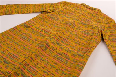 Lot 277 - Marcel Fenez. A brocade dress, circa 1960s, and others