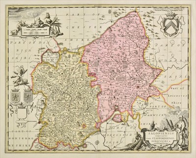 Lot 152 - Shropshire. Schenk (Pieter & Valk Gerard), Salopiensis...., circa 1700