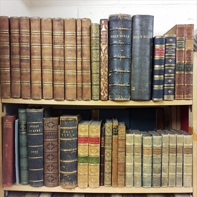 Lot 395 - Antiquarian. A large collection of 18th & 19th century literature & reference