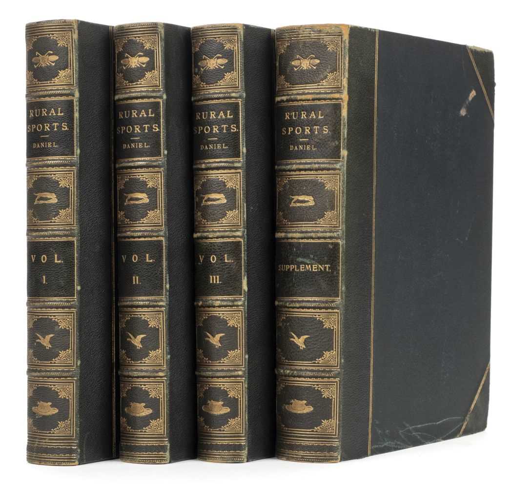 Lot 53 - Daniel (W. B.). Rural Sports, 4 volumes (including supplement), 1807-13