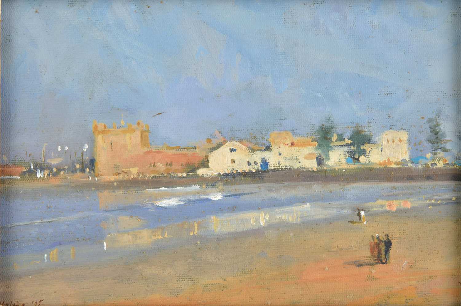 Lot 44 - Helme (Jane, 20/21st Century). Beach at Essaouira