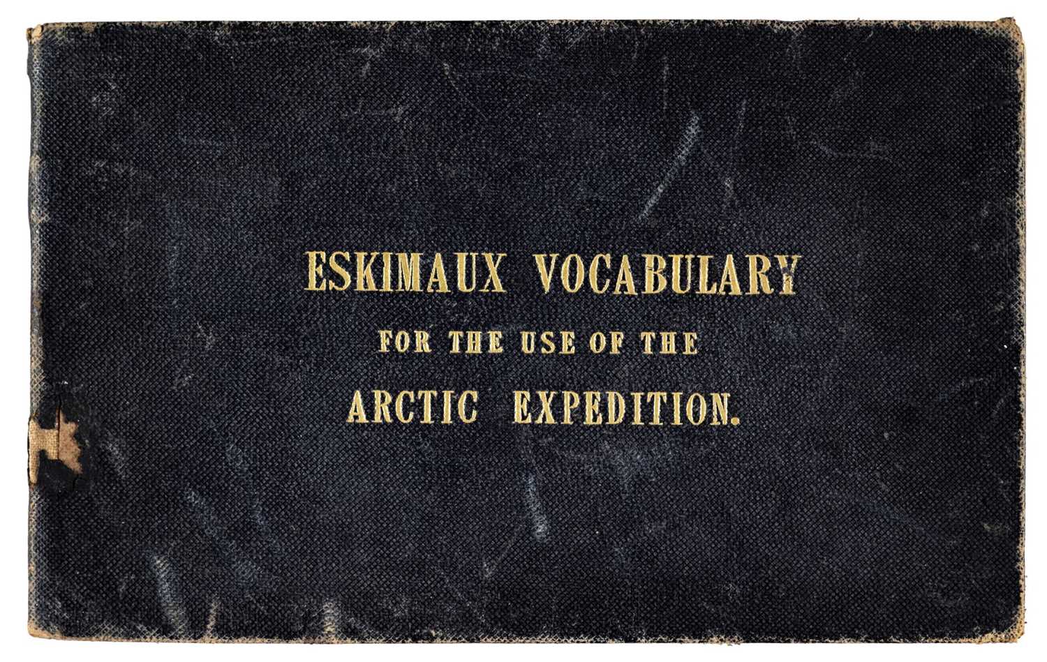 Lot 178 - Washington (John). Eskimaux and English Vocabulary, 1850