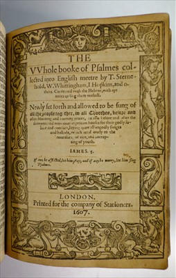 Lot 240 - Book of Common Prayer. The Booke of Common Prayer, London: Robert Barker, 1611