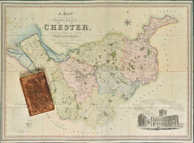 Lot 79 - Cheshire. Swire (W. and Hutchings W. F.), A Map of the County Palatine of Chester..., 1830