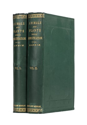 Lot 231 - Darwin (Charles). The Variation of Animals and Plants under Domestication, 1st edition, 1868