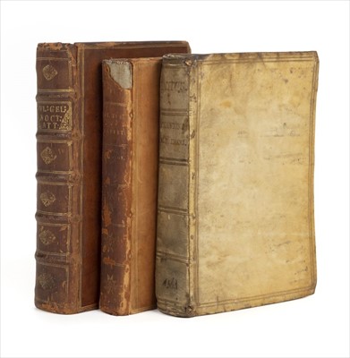 Lot 285 - Tacitus. Opera omnia, Antwerp: Plantin, 1581, & 2 others, Estienne editions