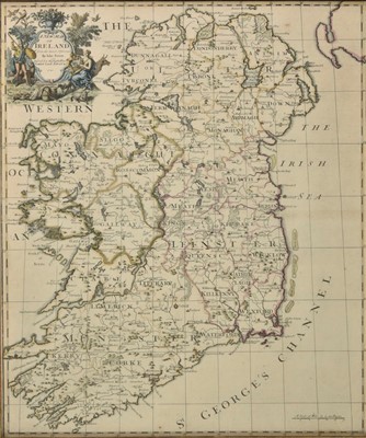 Lot 102 - Ireland. Senex (John), A New Map of Ireland from the latest Observations, 1720