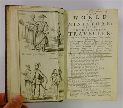 Lot 9 - Fransham (John). The World in Miniature: or, the Entertaining Traveller, 1741