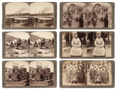 Lot 319 - China Through the Stereoscope. Underwood & Underwood, New York & London, [1901]