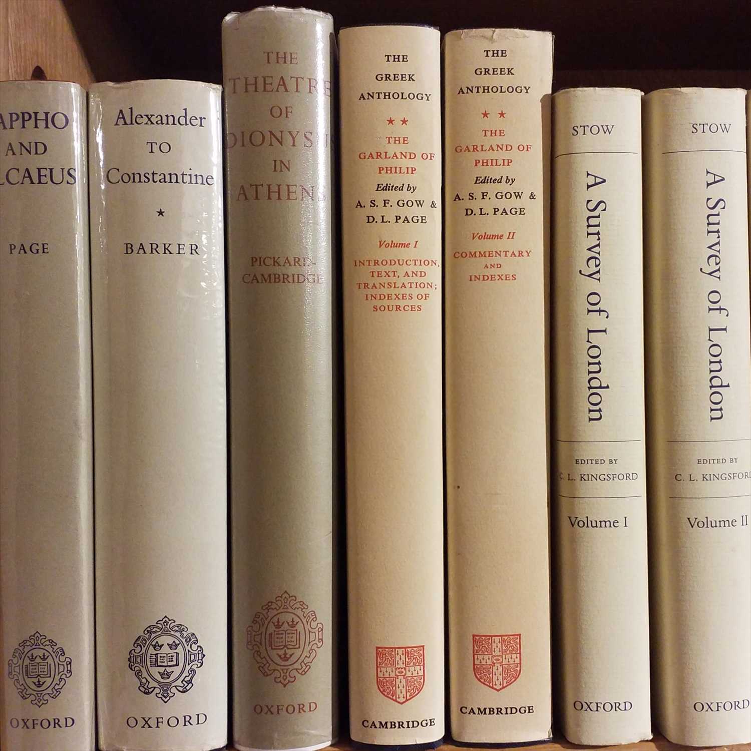 Lot 270 - Academic Literature. A large collection of