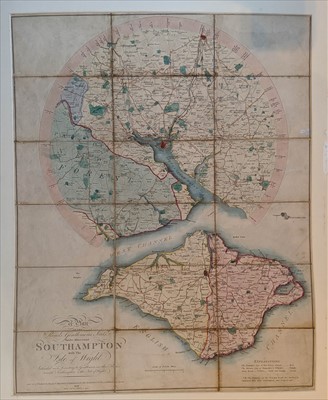 Lot 21 - Maps. A mixed collection of fourteen maps, 17th - 19th century