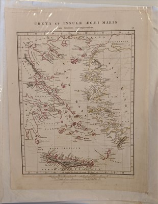 Lot 19 - Maps. A mixed collection of approximately 120 maps, mostly 18th & 19th century