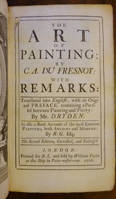 Lot 251 - Evelyn (John). Sculptura, 2nd edition, 1769, & 11 others