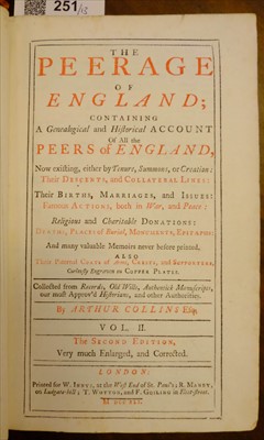 Lot 251 - Evelyn (John). Sculptura, 2nd edition, 1769, & 11 others