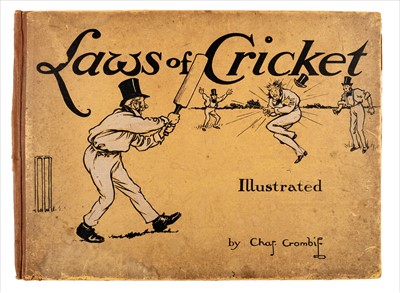 Lot 155 - Crombie (Charles). Laws of Cricket, [1907]