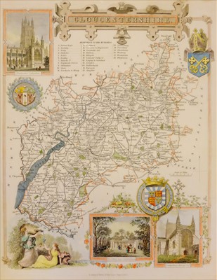Lot 115 - Maps. A good collection of approximately 475 British county maps, mostly 18th & 19th century