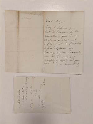 Lot 74 - Warwickshire. A large quantity of manuscript agreements relating to Warwickshire, 19th century