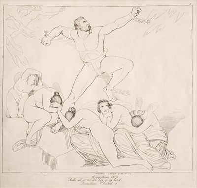 Lot 132 - Flaxman (John). Compositions from the Tragedies of Aeschylus, [1795?]