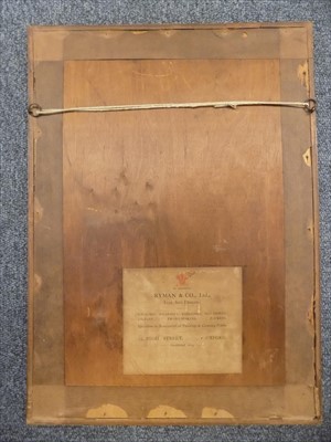 Lot 407 - Boxsius (Sylvan G., 1878-1941). At Winchelsea, coloured woodcut