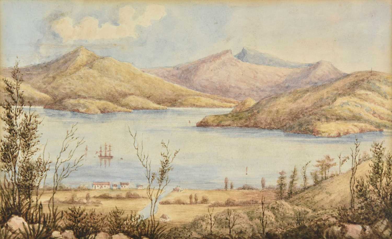 Lot 26 - New Zealand. Akaroa, Canterbury, circa 1850