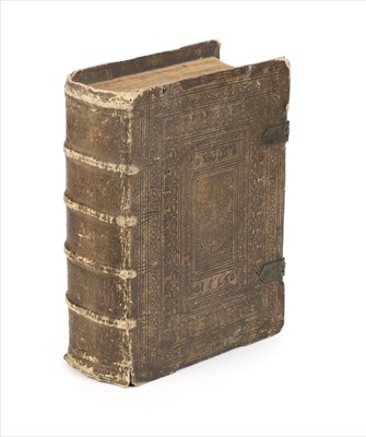 Lot 233 - Bible [German; Piscator Version]. Das dritte Thail des alten Testaments, 1605-6