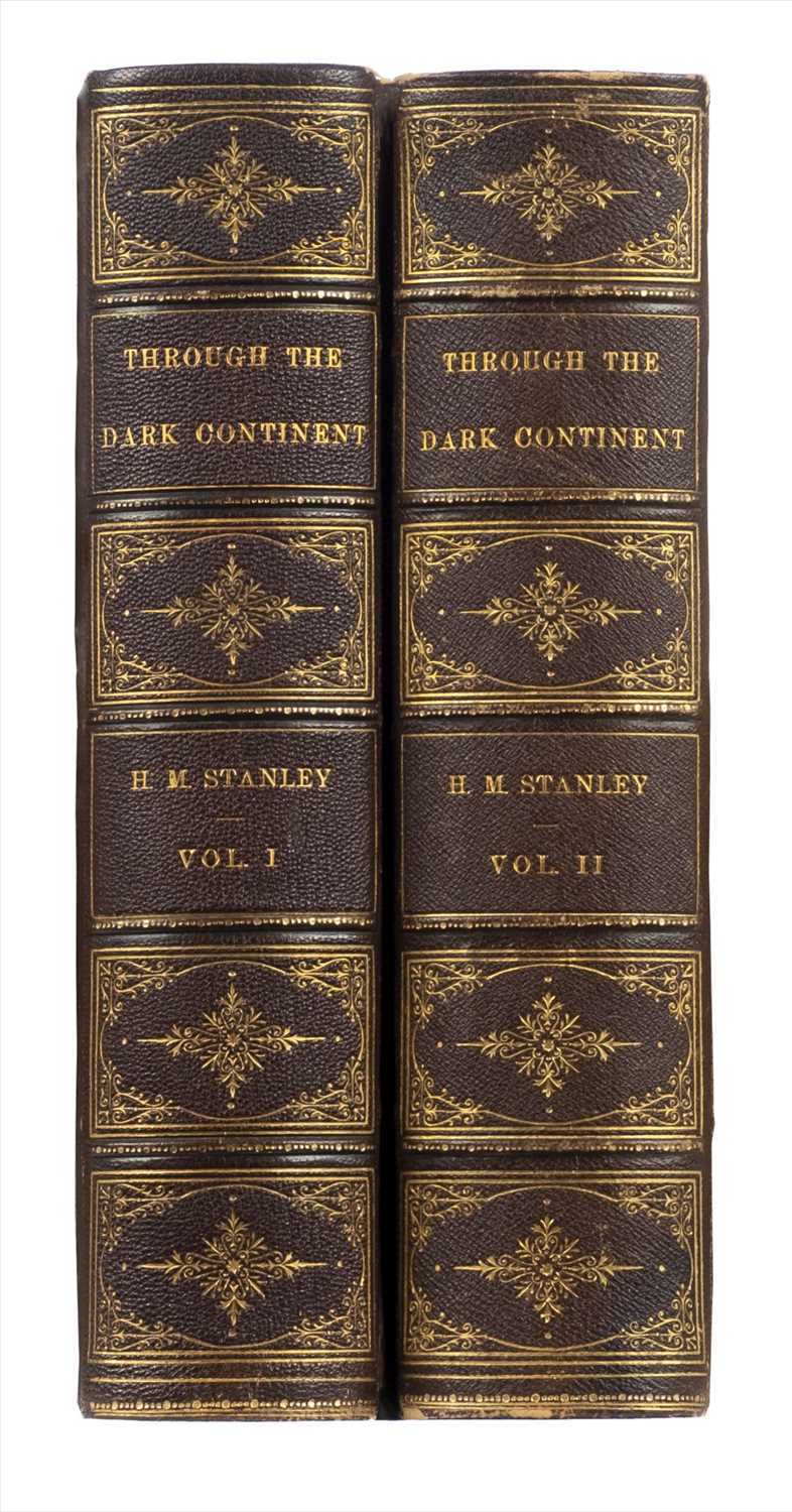 Lot 31 - Stanley (Henry M.) Through the Dark Continent, 2 volumes, 1st US edition, New York, 1878