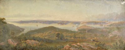 Lot 191 - Sydney.  Reynolds (P. E., publisher), Panorama of Sydney Australia, 1879