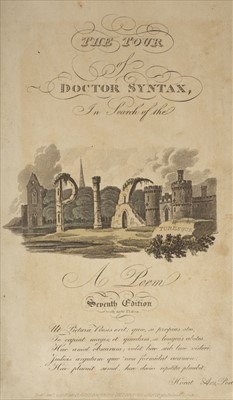Lot 278 - Rowlandson (Thomas, illustrator). Tour of Doctor Syntax, in search of the Picturesque, 7th ed., 1817