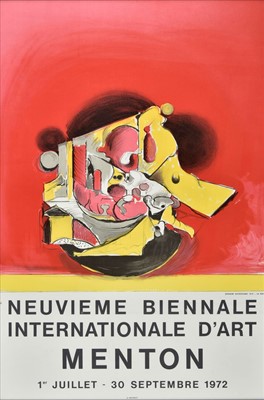 Lot 458 - Sutherland (Graham, Vivian, 1903-1980). Neuvieme Biennale Intermationale D'Art, 1972