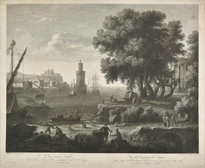 Lot 196 - Vivares (Francis). A View near Naples, 1769
