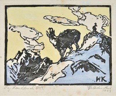 Lot 417 - Kuh (Wilhelm Friedrich, 1886-1967).