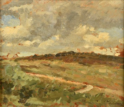 Lot 507 - McLellan (Alexander Matheson, 1872-1957). Scottish Hilltop Landscape
