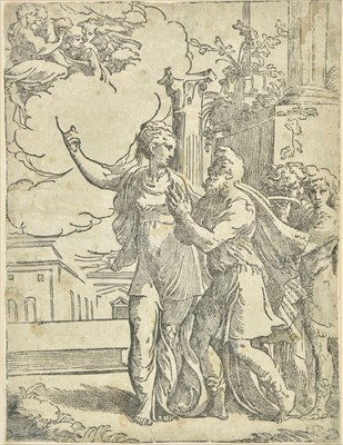 Lot 302 - Trento (Antonio Da, 1508-1550). The Tiburtine Sibyl and Augustus
