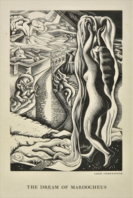 Lot 434 - Underwood (Leon, 1890-1975). The Dream of Mardocheus, 1929