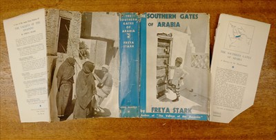 Lot 32 - Stark (Freya). The Southern Gates of Arabia, 1st edition, 1936, inscribed, & 20 others
