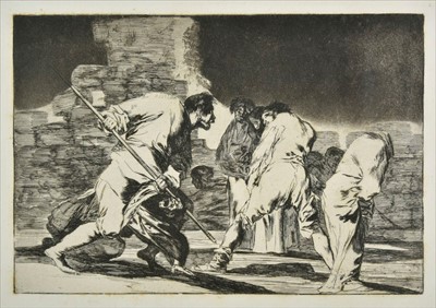 Lot 324 - Goya (Francisco, 1746-1828). Disparate Furioso (Furious Folly)