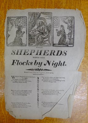 Lot 199 - Broadside Ballads. A collection of 18th and 19th (and one 20th) century broadside ballads