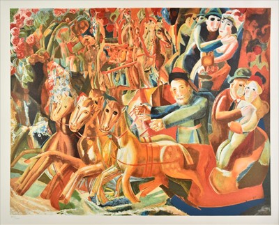 Lot 444 - Filonov (Pavel, Nikolaevitch, 1883-1941). Carnival Week, lithograph