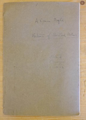 Lot 377 - Doyle (A. Conan). The Memoirs of Sherlock Holmes, 1st edition, 1894
